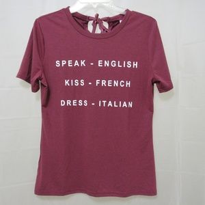 Meaneor Short Sleeve Graphic Tee NWT